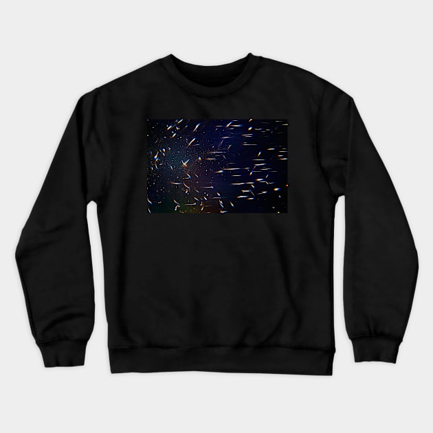 Warped Galaxy no.6143 Crewneck Sweatshirt by karinelizabeth